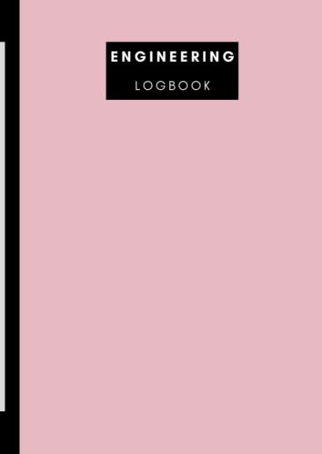 A4 Engineering Logbook 100 pages graph paper - Pink: Witness signature ...