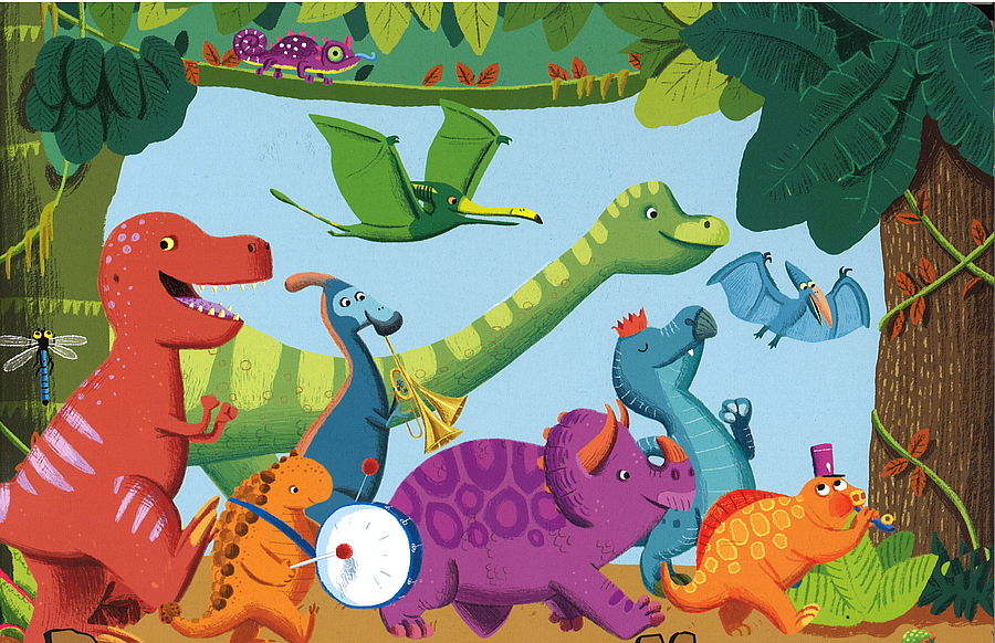 Dinos on the Move
