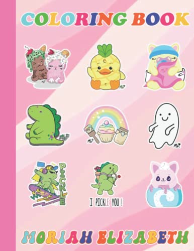 Moriah Elizabeth Coloring Book Cute Characters: Moriah Elizabeth Cute ...