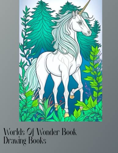 Magical World Adult Coloring Book - Enchanting Illustrations, High ...