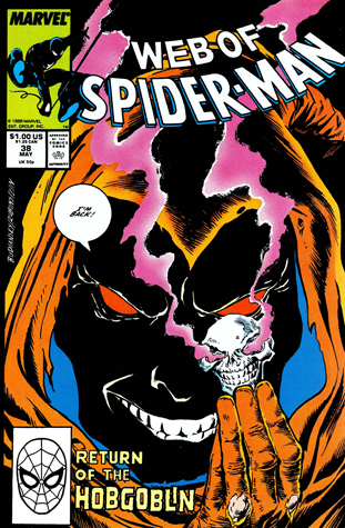 Web of Spider-Man (1985-1995) #38 book cover
