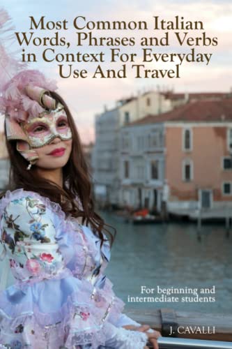 Most Common Italian Words, Phrases and Verbs in Context for Everyday ...