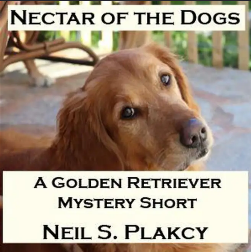 Golden Retriever Mystery book cover 1
