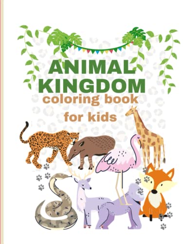 Animal kingdom coloring book for - 156012455 