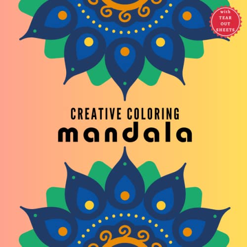 Mandala Art Creative Colouring book with inspiration designs With