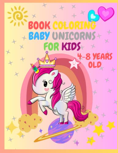 Book coloring baby unicorn for kids by Sajenak Coloring | Goodreads