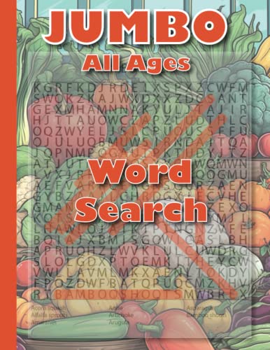 Jumbo Print Word Search: Engaging Puzzles for All Ages and Mature Minds ...