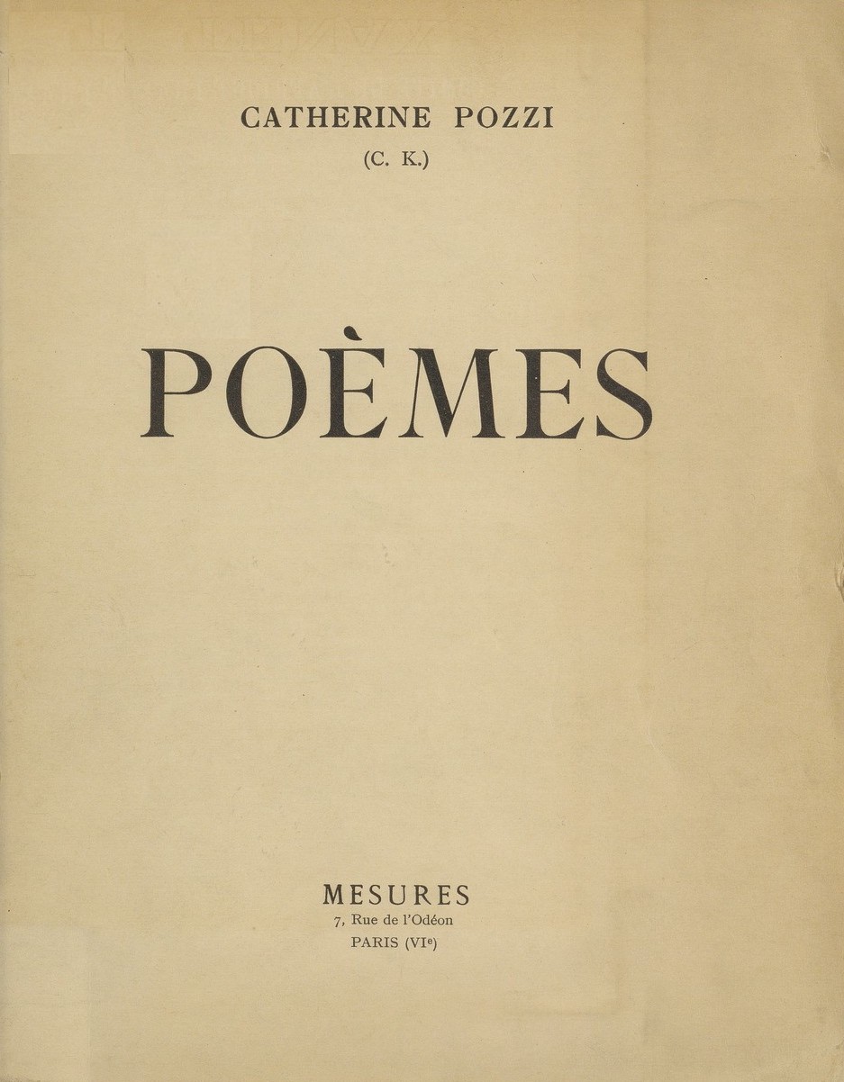 po-mes-by-catherine-pozzi-goodreads