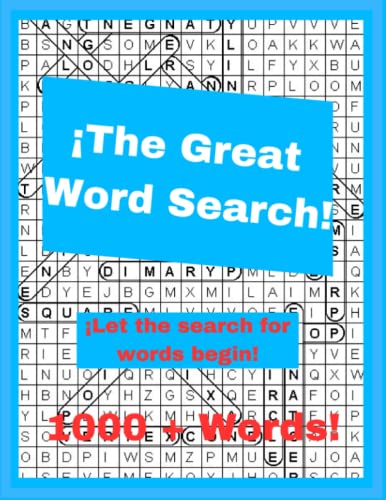 The Great Word Search: Word Search for Kids & Adults More Than 80 ...