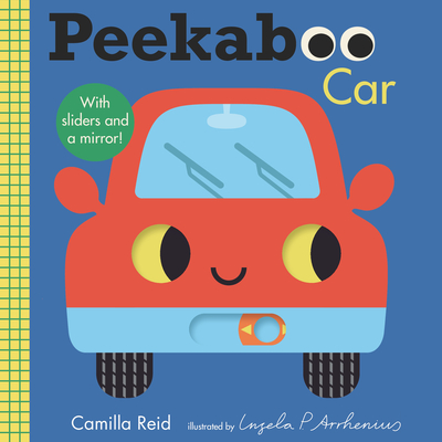 Peekaboo: Car: (An Interactive Board Book for Babies & Toddlers with Mirror & Sliders to Push, Pull, or Turn. Cute Artwork Includes a Truck, Bus, Tools, & More.)