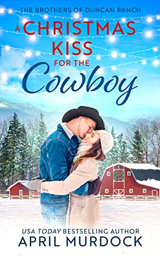 A Christmas Kiss for the Cowboy book cover