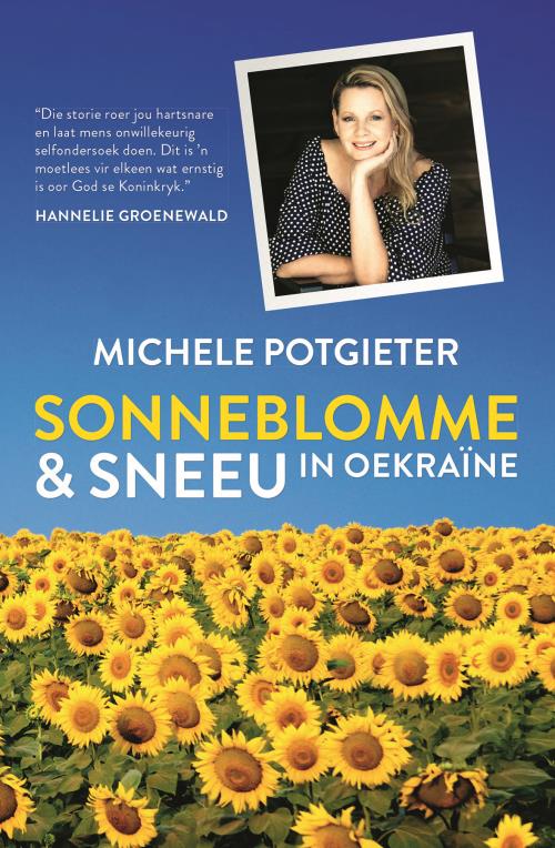 Sonneblomme en sneeu in Oekraïne