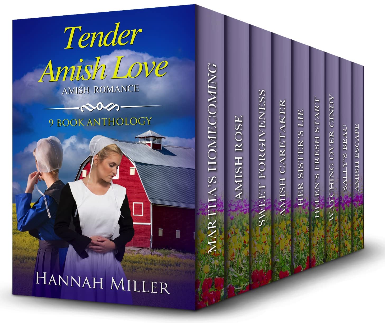 Tender Amish Love: 9 Book Anthology
