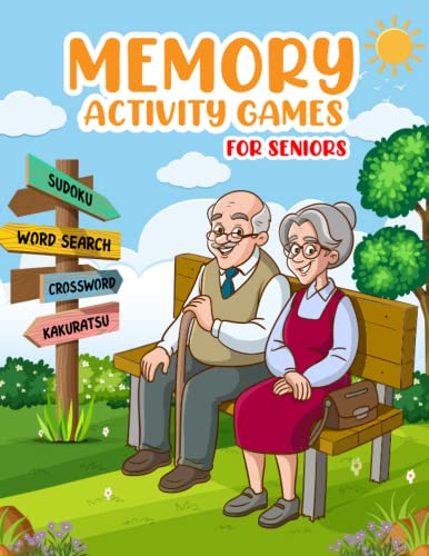 Memory Activity Games For Seniors A Fun Activity Book With Word 