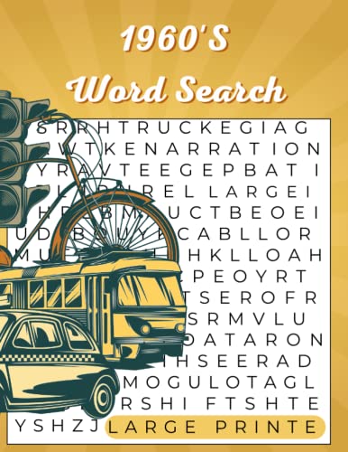 The fabulous 1960s Word Search : 1960s Word Search Puzzle with ...