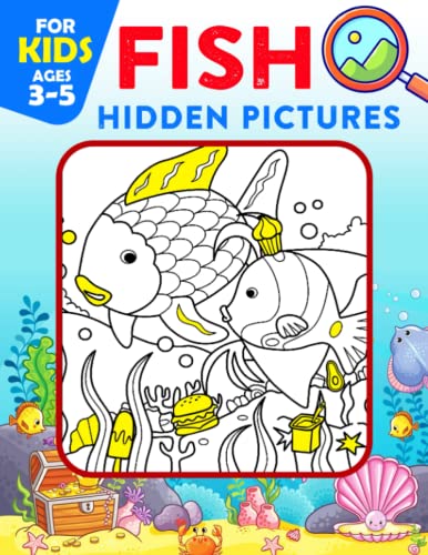 Fish Hidden Picture Printable