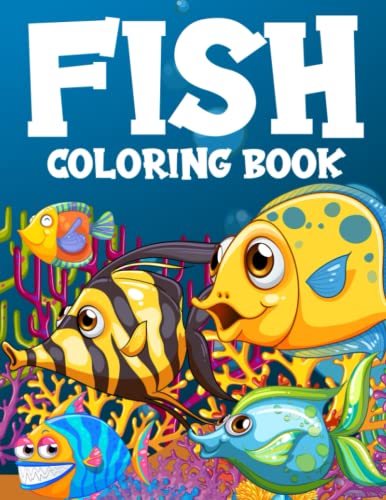 Fish coloring book for kids: Dive into a World of Color with our Fish ...