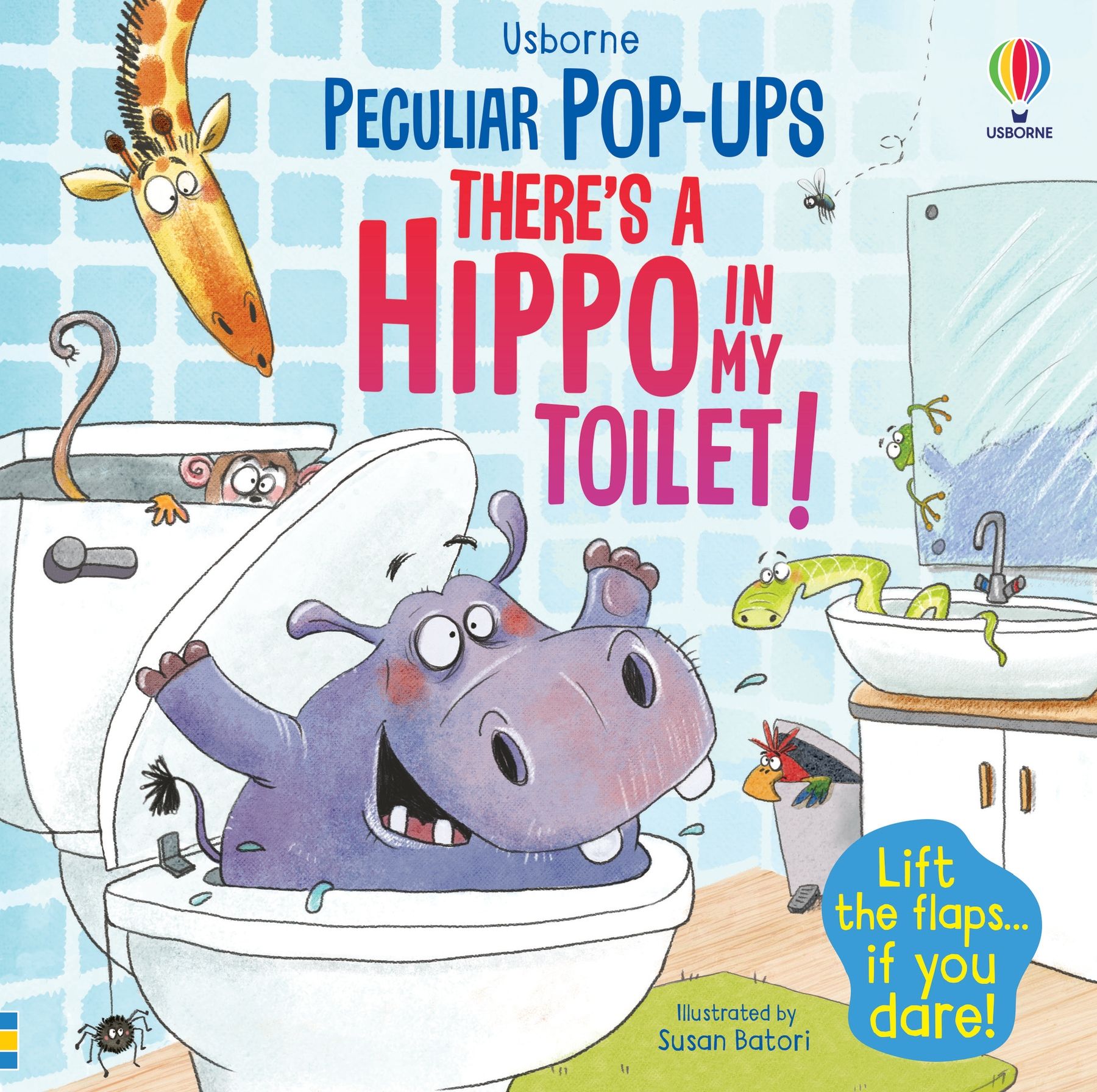 There's a Hippo in my Toilet! book cover