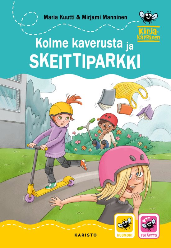 Kolme kaverusta ja skeittiparkki