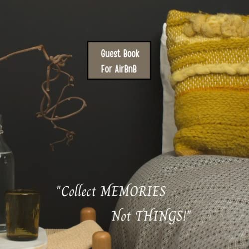 Guest Book For Airbnb Awesome AirBnB Guest Book with stunning Boho