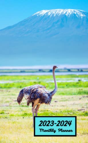 2023-2024 Monthly Pocket Planner: Perfect Ostrich Pocket Planner, 2 2023-2024 Monthly Pocket Planner: Perfect Ostrich Pocket Planner, 2