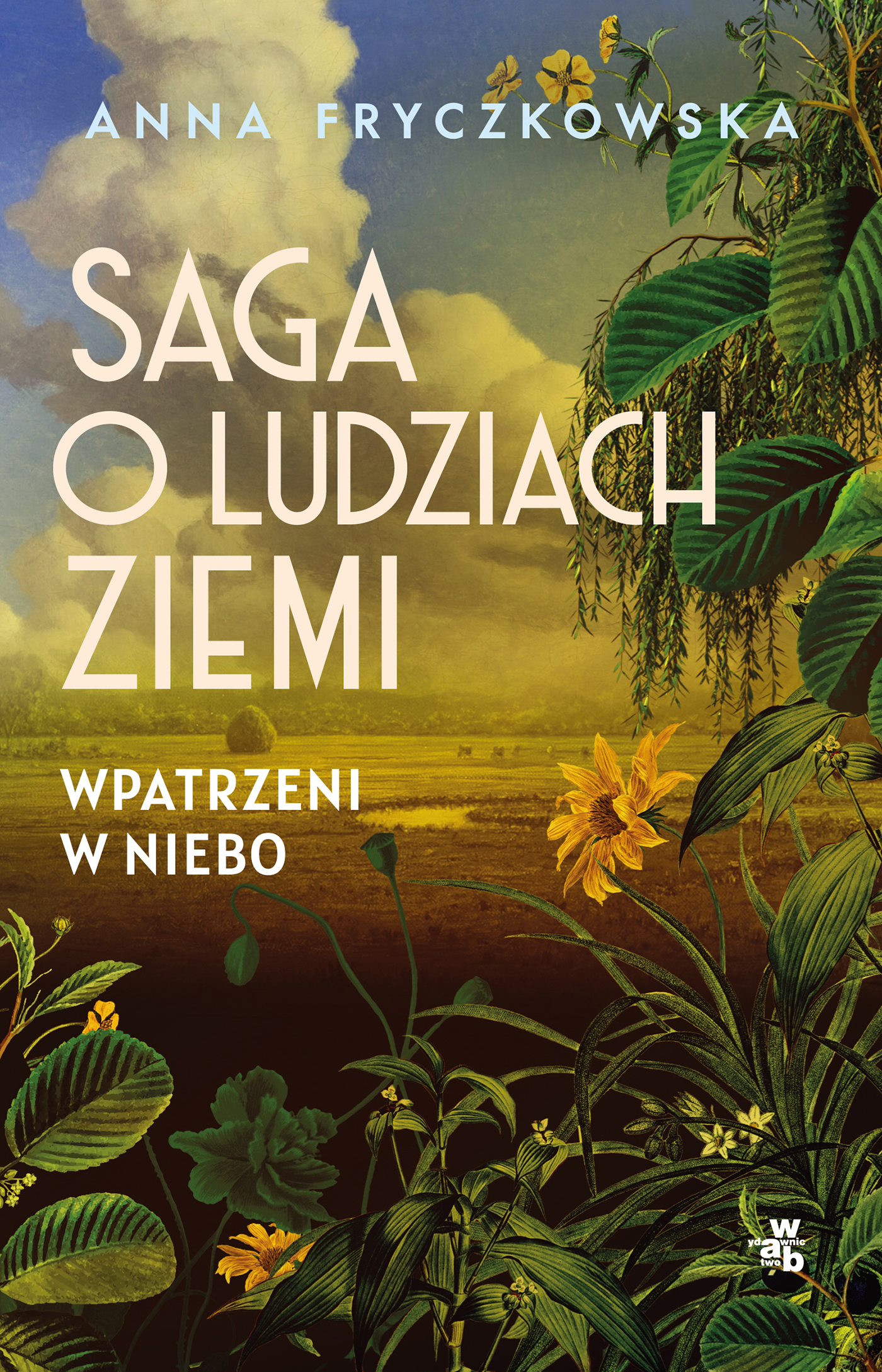 Saga o ludziach ziemi by Anna Fryczkowska book cover 1