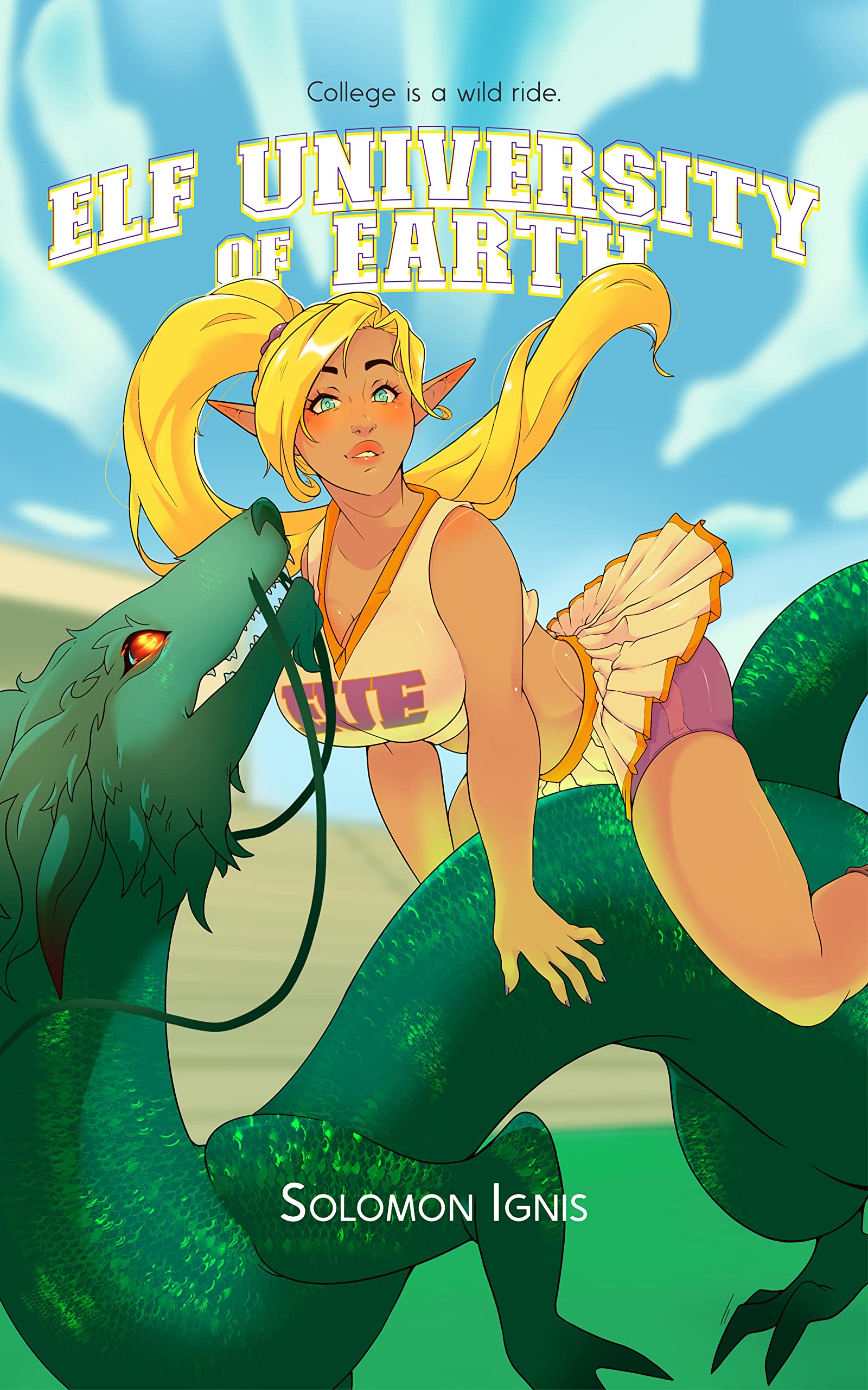 Elf University of Earth: A Slice of Life College Haremlit Adventure