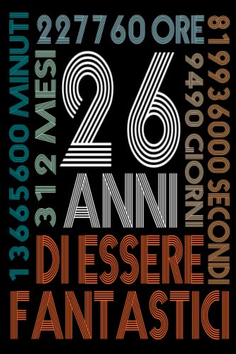 Bicchiere Whisky 21&deg; Compleanno - Vetro Da 310 Ml Con Scritta '21 Years Of Being Awesome'