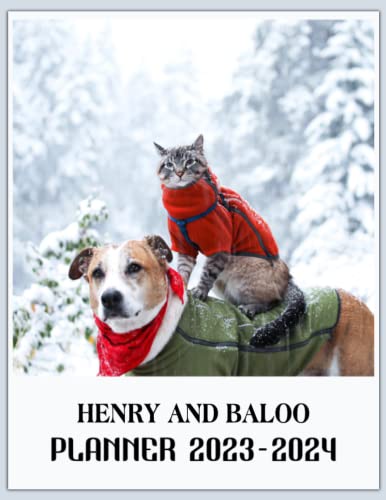 Henry And Baloo Wild Advent 2023 - 2024 Monthly Planner Calendar: Henry Henry And Baloo Wild Advent 2023 - 2024 Monthly Planner Calendar: Henry