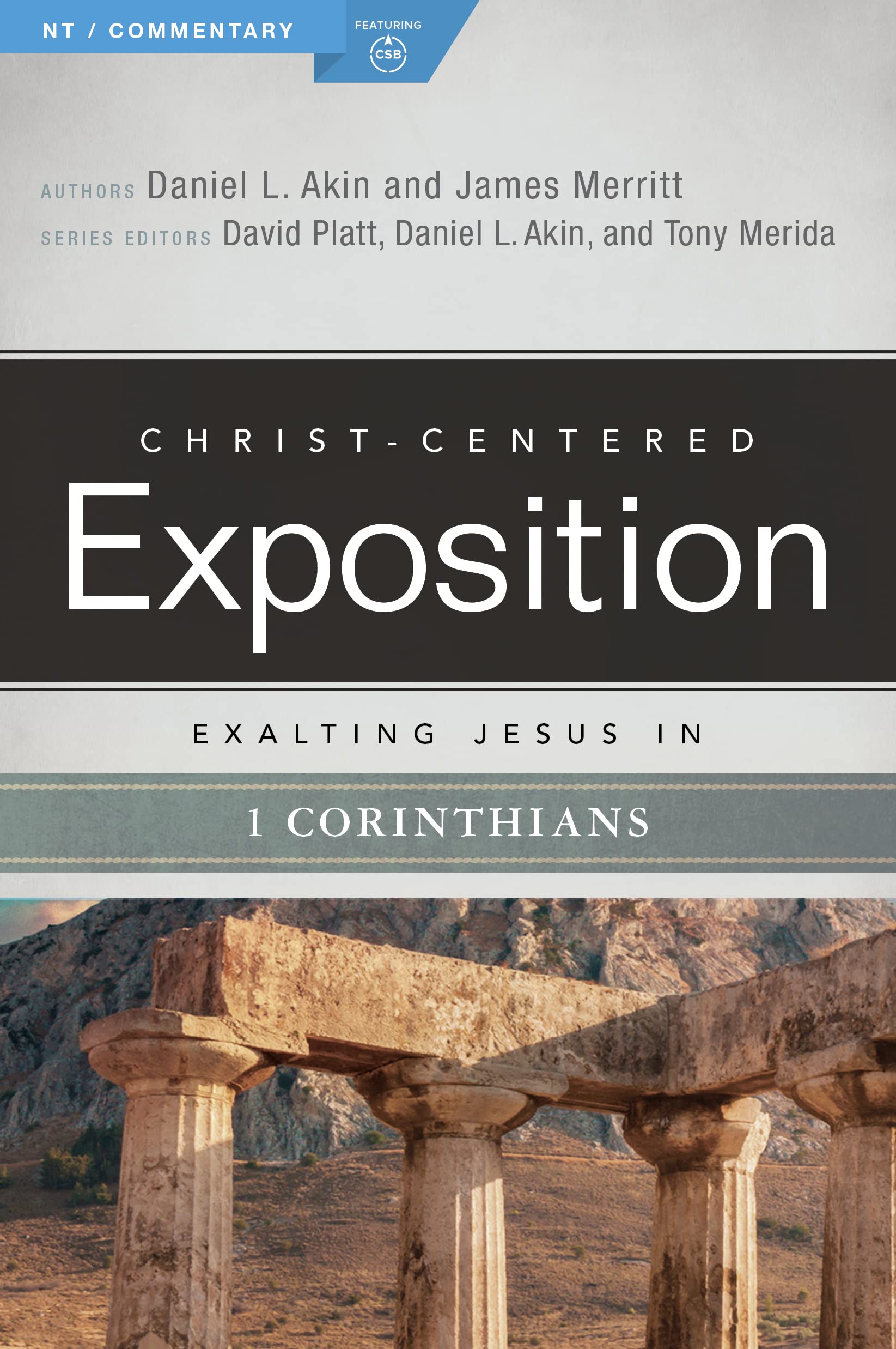 Exalting Jesus in 1 Corinthians book cover