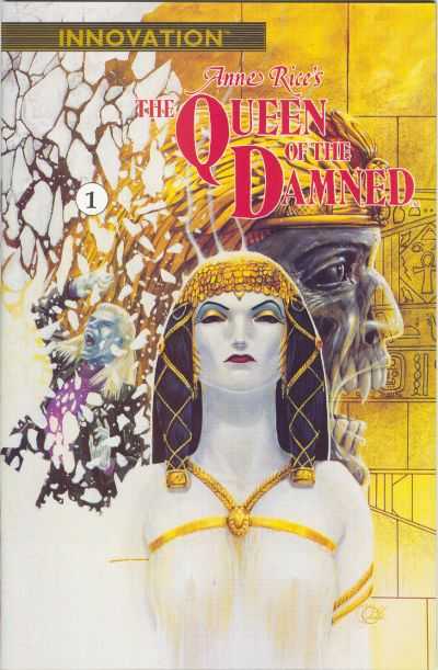 Anne Rice's The Queen of The Damned book cover 1