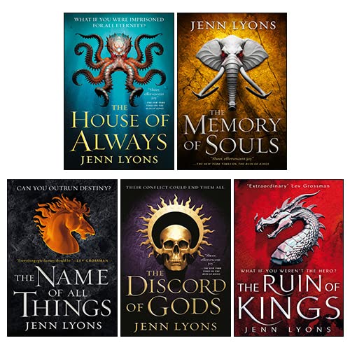 A Chorus of Dragons Series 5 Books Collection Set By Jenn Lyons by Jenn Lyons Goodreads