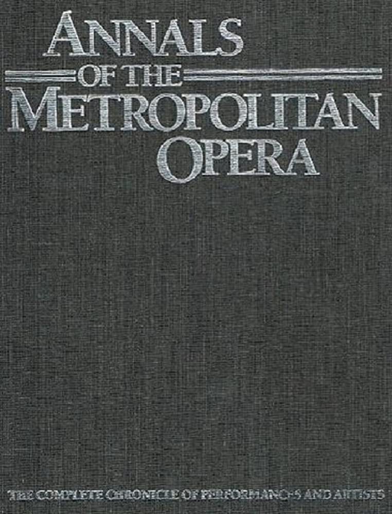 Metropolitan Opera Archive Database – TVKD