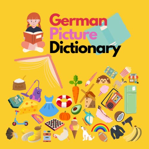 German Picture Dictionary English German Work Book for Kids by Lighter