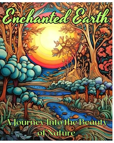 Enchanted Earth Adult Coloring Book: A Journey Into The Beauty of ...