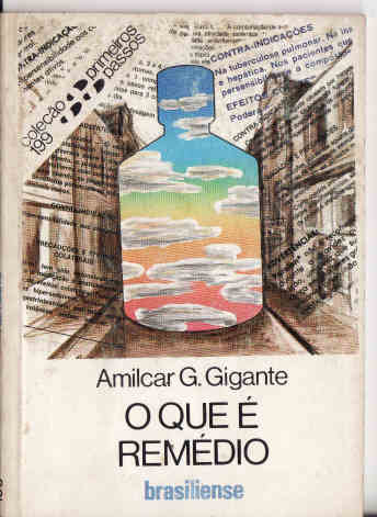 O que é remédio book cover