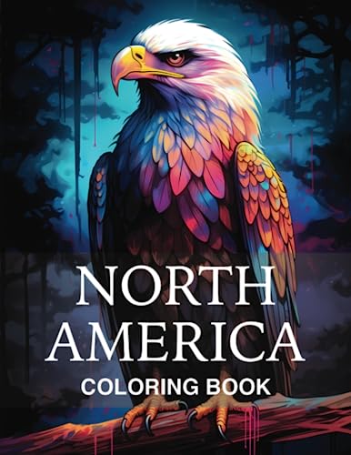 North America Wildlife: A Coloring Adventure: Unleash Your Creativity
