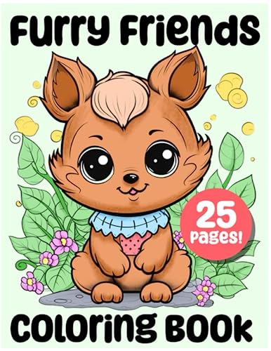 Furry Friends Coloring Book by Other Worlds Coloring | Goodreads