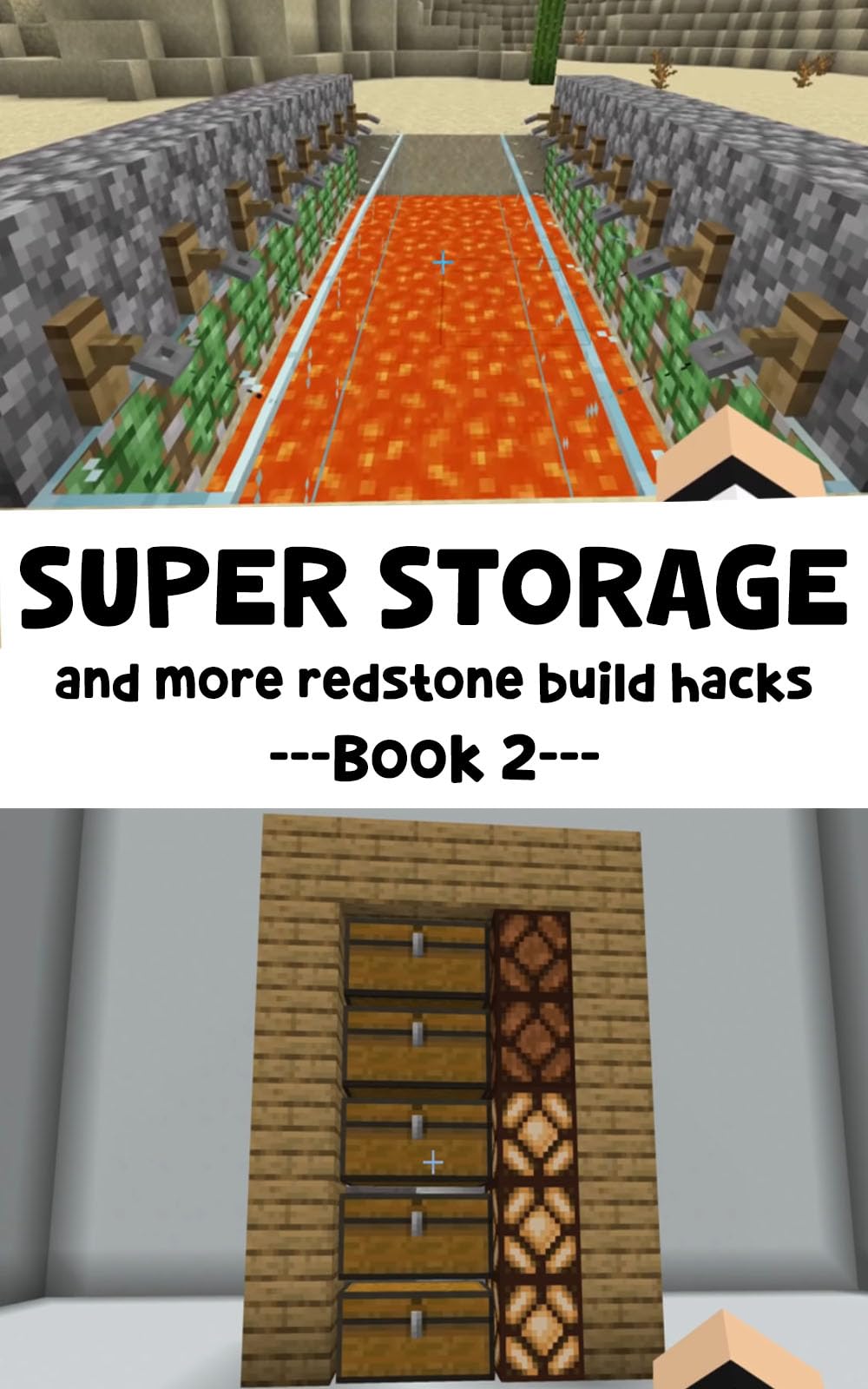 Minecraft: Super STORAGE and More Redstone Build Hacks (Book 2)