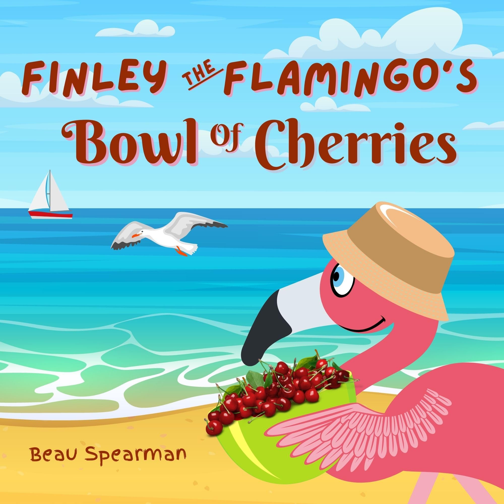 Finley The Flamingo’s Bowl Of Cherries