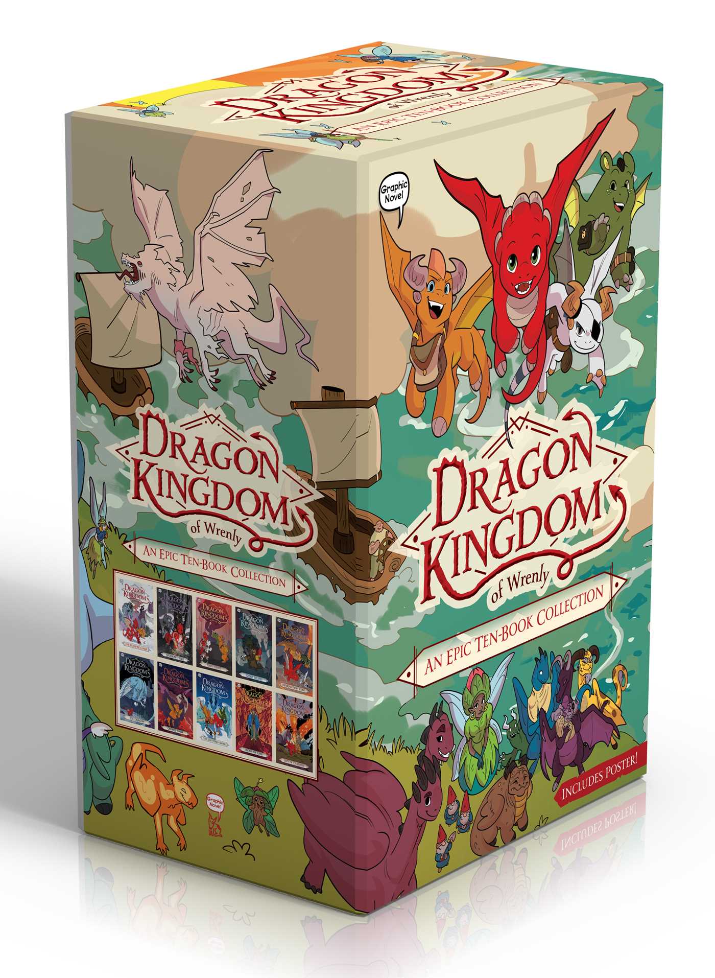 Dragon Kingdom of Wrenly An Epic TenBook Collection (Includes Poster