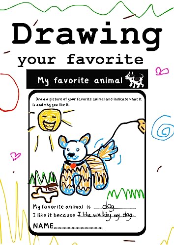 "Mein Lieblingsmensch Bilder":  Drawing Your Favorite Person