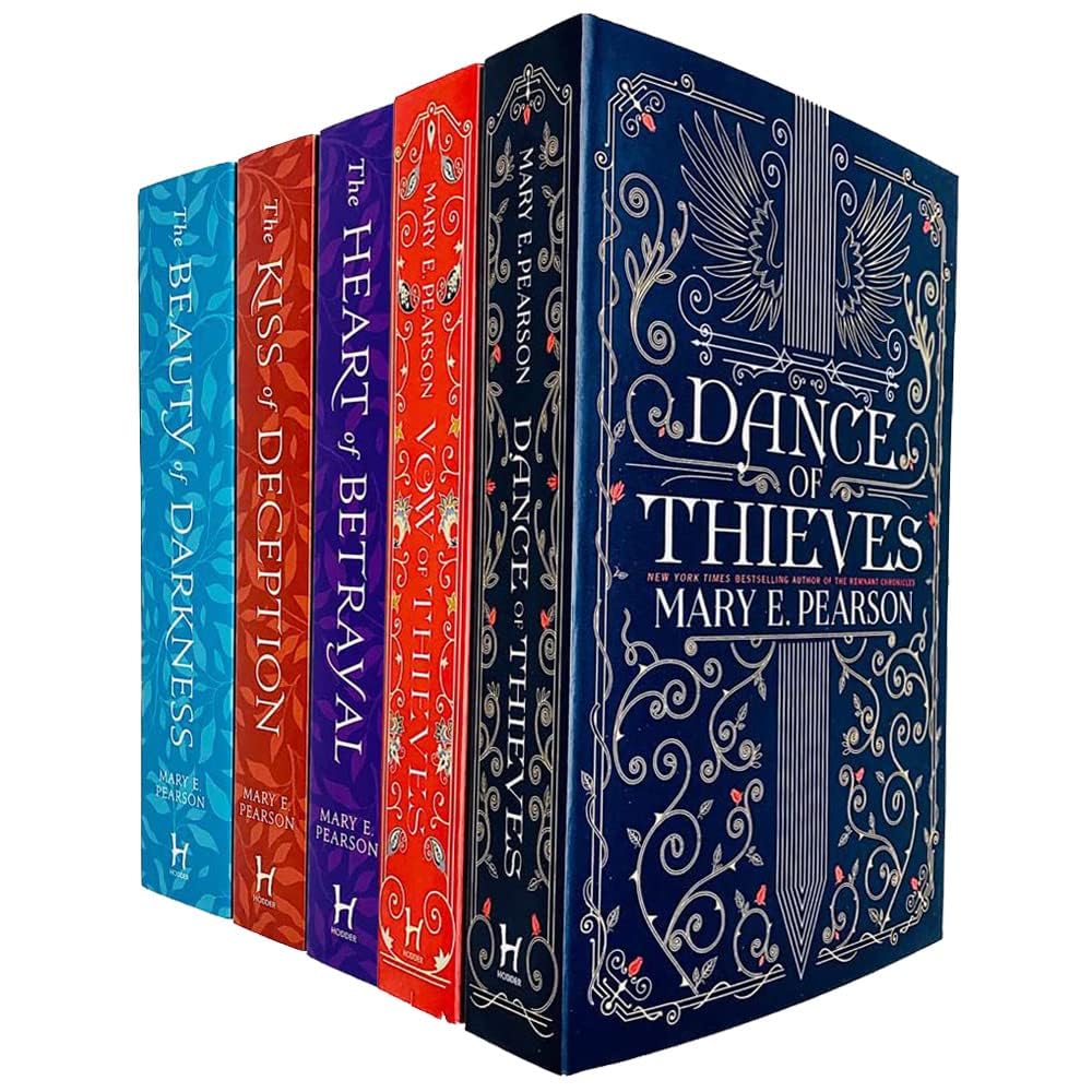 Dance of Thieves / Vow of Thieves / The Kiss of Deception / The Heart of Betrayal / The Beauty of Darkness book cover