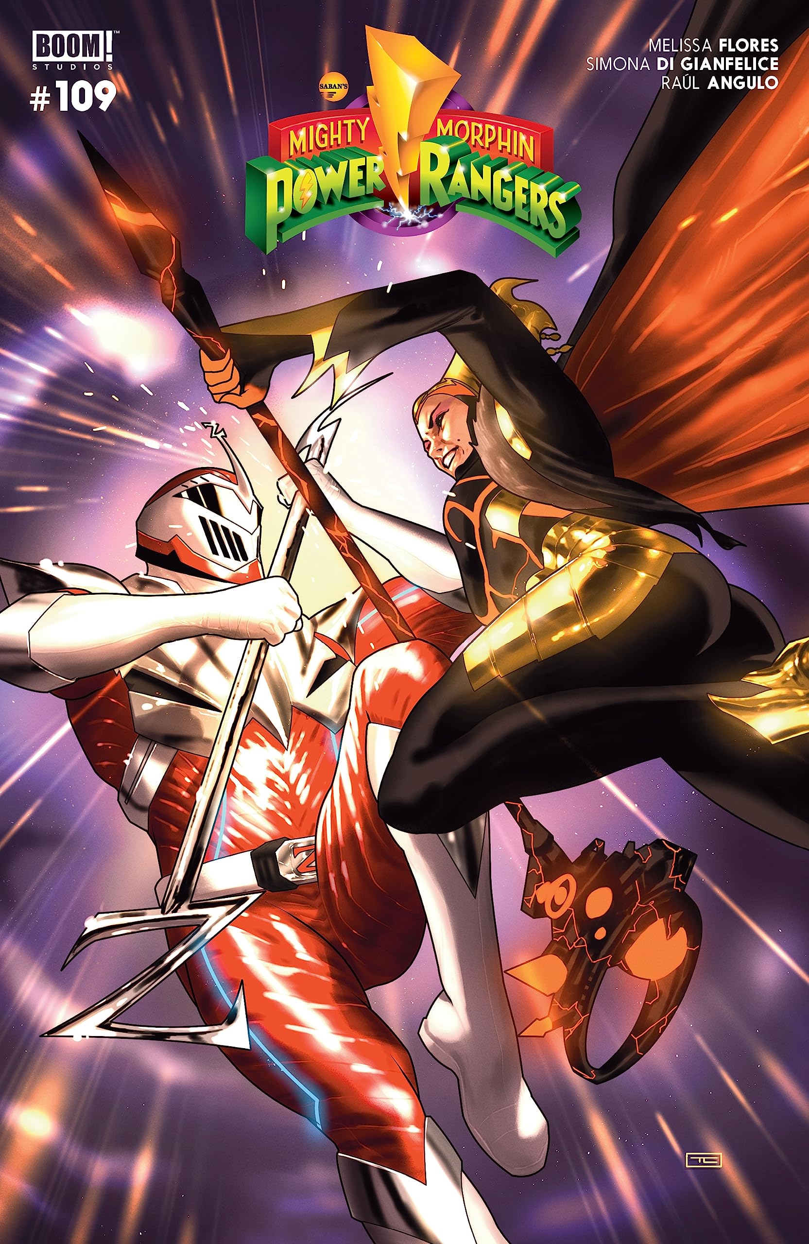 Mighty Morphin Power Rangers #109 book cover