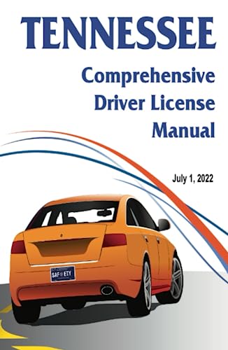 Tennessee Comprehensive Driver License Manual: Drivers Permit Study