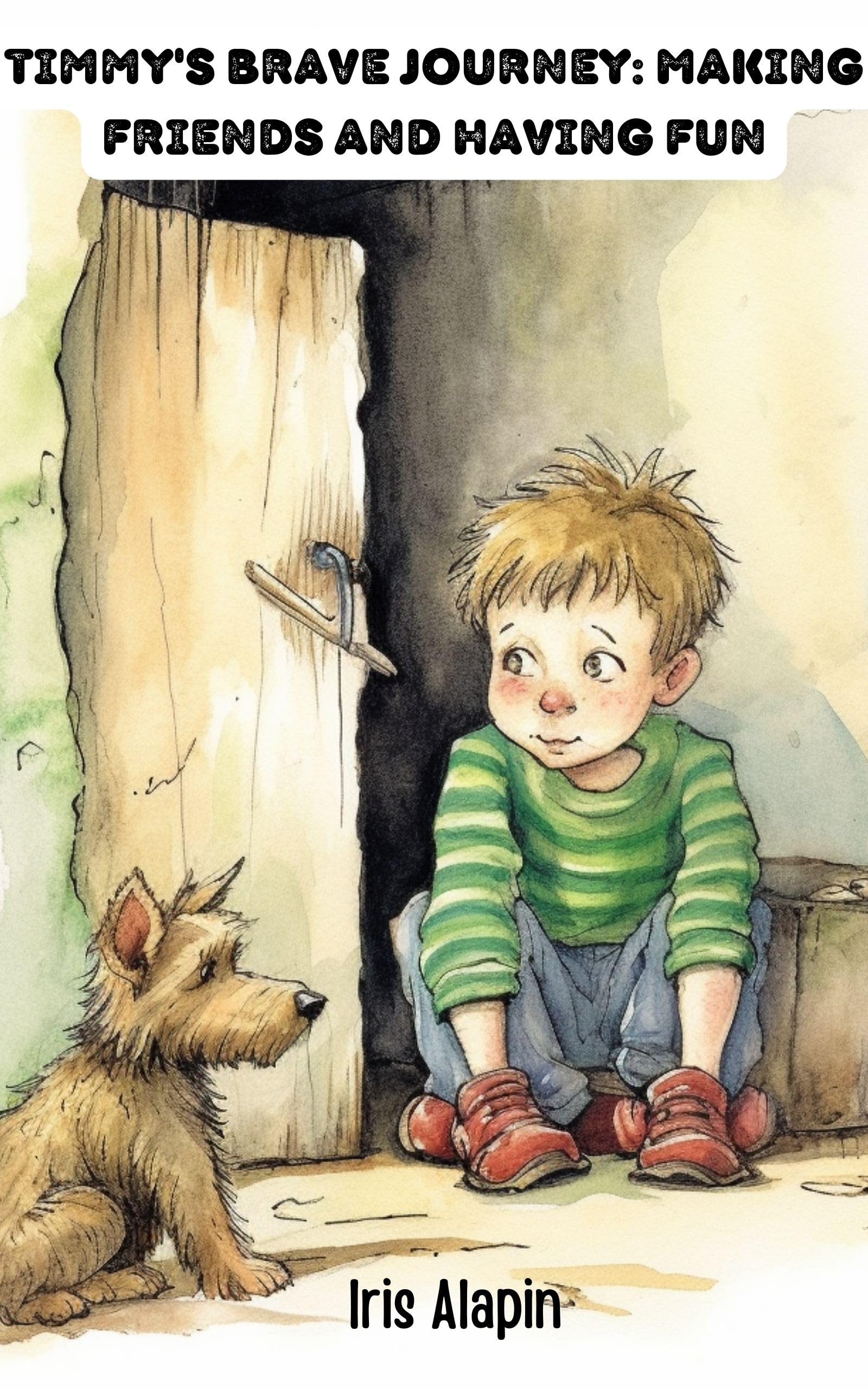 Timmy's Brave Journey: Making Friends and Having Fun