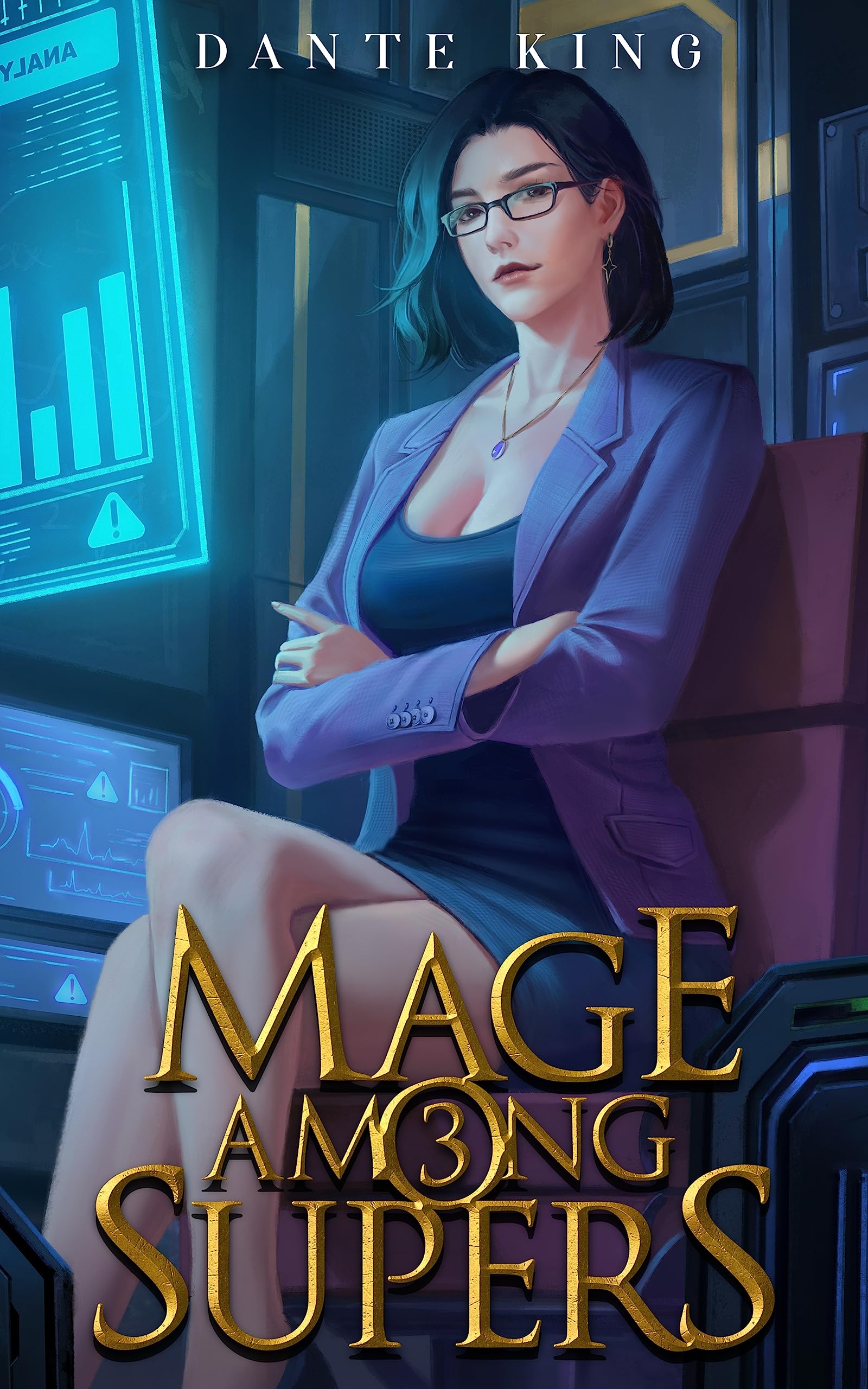 Mage Among Supers book cover 3