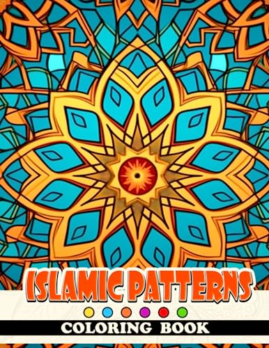 Islamic Patterns Coloring Book: Get Islamic art pattern coloring pages ...