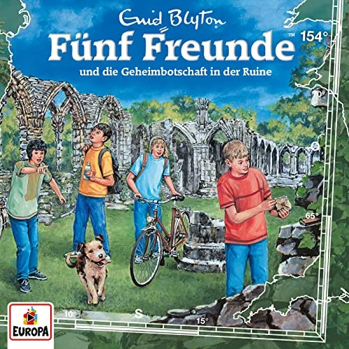 Fünf Freunde und die Geheimbotschaft in der Ruine book cover