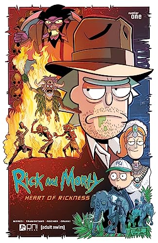 Rick and Morty: Heart of Rickness book cover 1